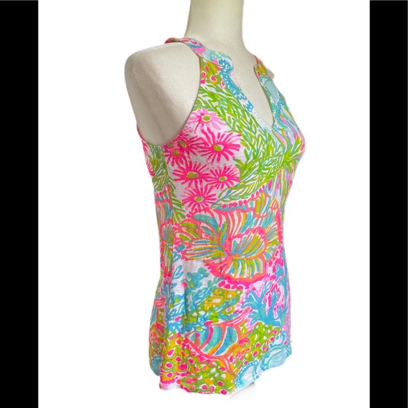 Lilly Pulitzer halter tank top size XS - Picture 2 of 8